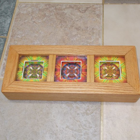 Geometerical Design art by Richard E.von Ende Artist, framed - Picture 6 of 6